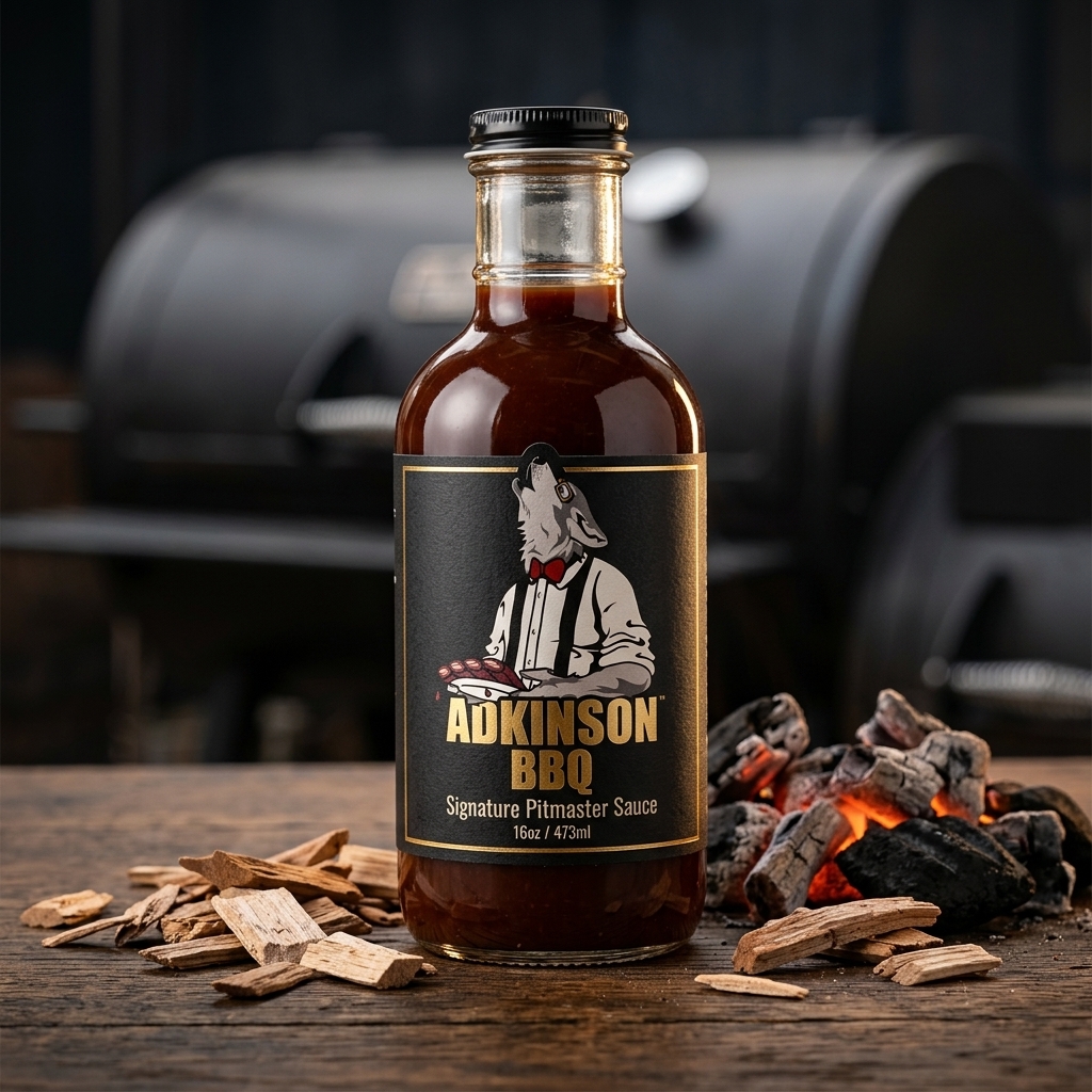 Signature BBQ Sauce Bottle